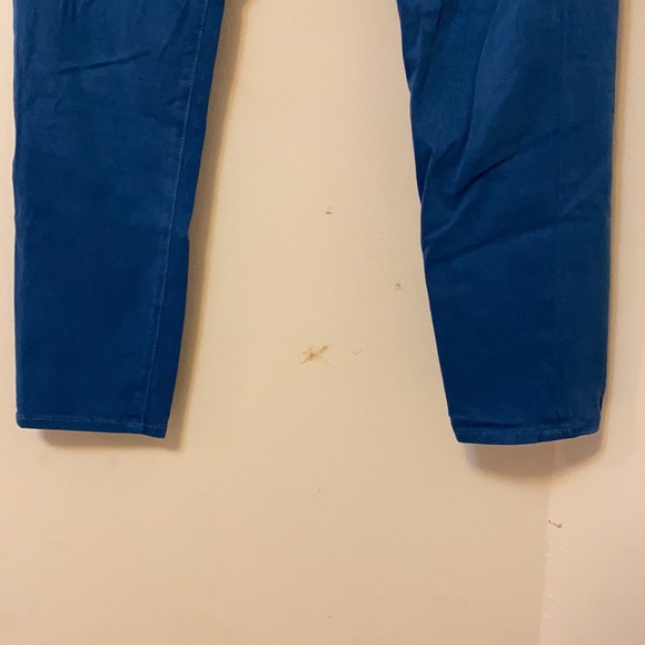 AG Adriano Goldschmied The Parrah Skinny Crop High Rise Bold Blue Jeans, 28 - Picture 3 of 8